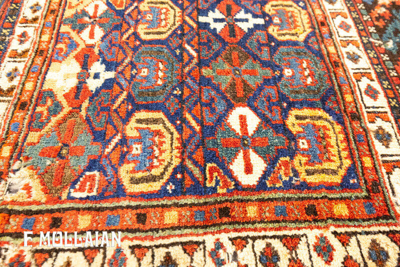 Small Antique Persian Kurdo Rug n°:20865339